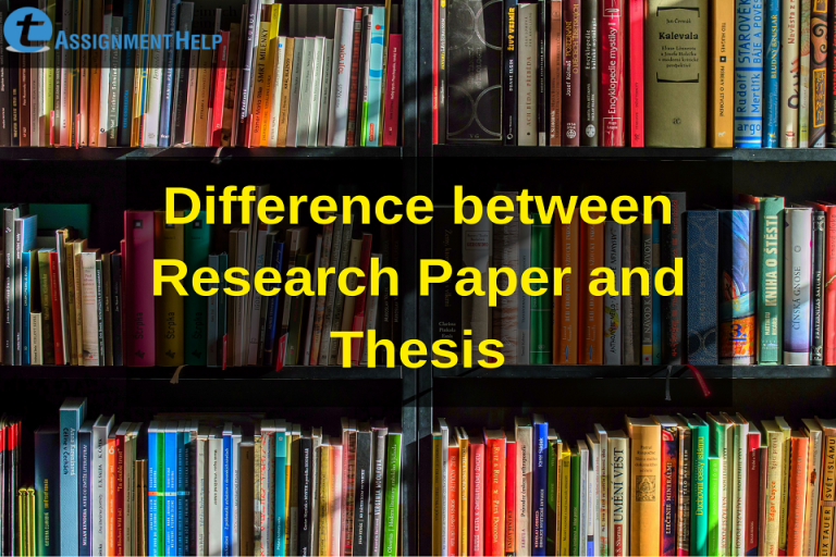 Thesis Vs. Dissertation Vs. Research Paper