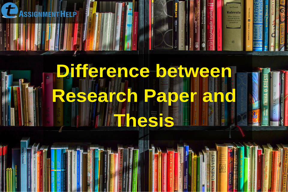 dissertation vs article