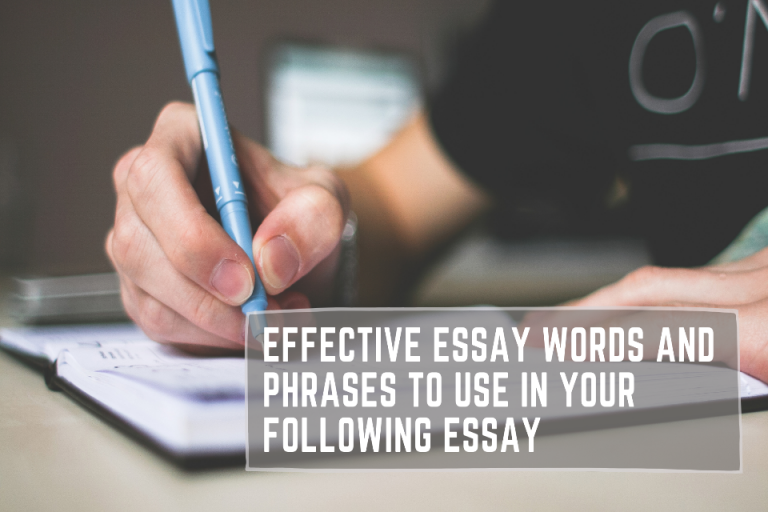 other words for how in an essay