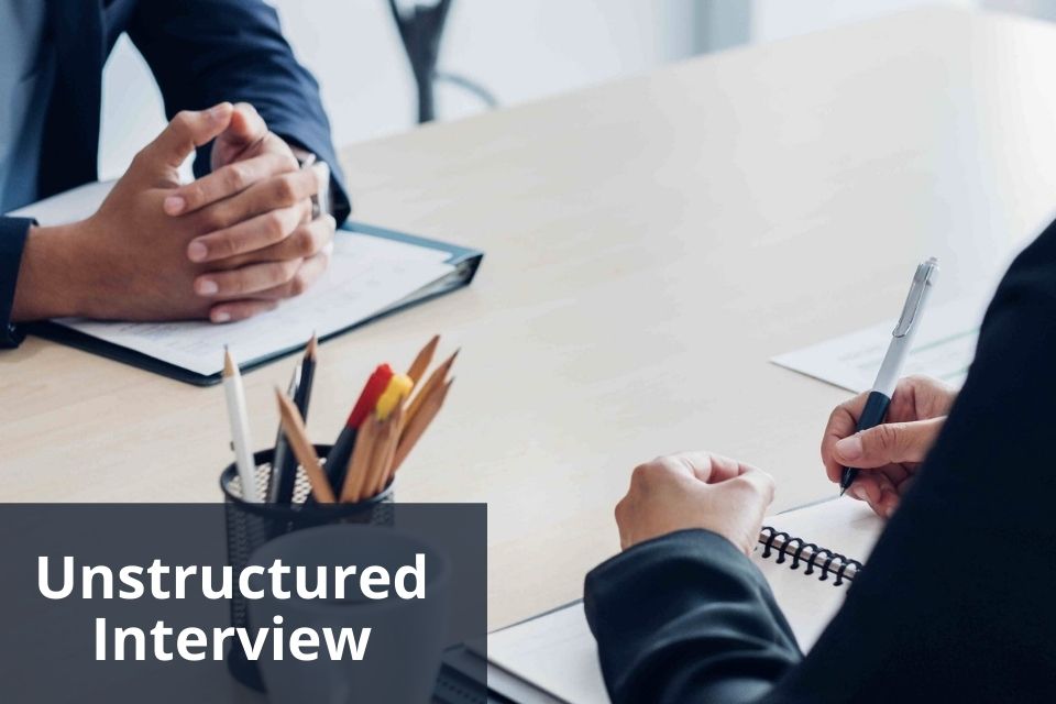 unstructured interview in qualitative research