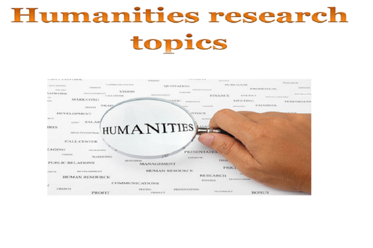 example of research topic about humanities