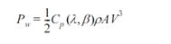 mechanical intensity of wind turbine